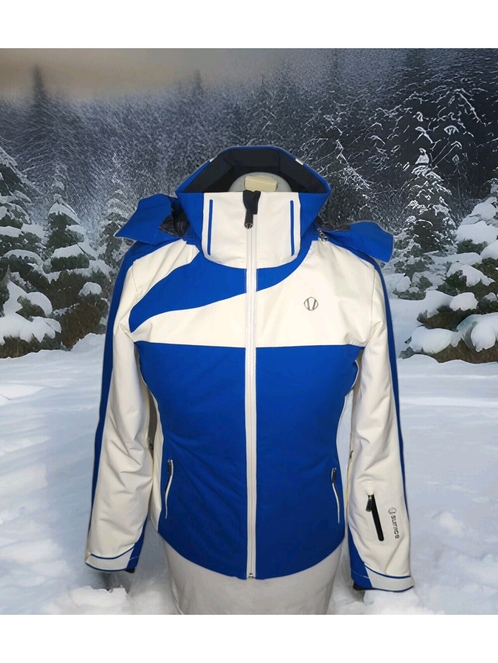 $449 Sunice Insulated Ski Snowboard Winter Jacket Coat Women 6 Small Medium Hood